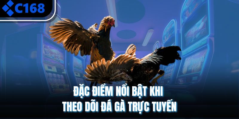 Đặc điểm nổi bật khi theo dõi đá gà trực tuyến